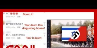 A flood of antisemitic hate is going unchecked on Chinese social media