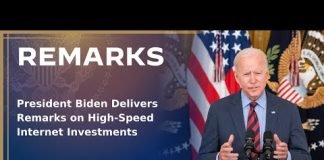 President Biden Delivers Remarks on High-Speed Internet Investments