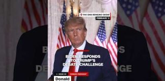 Biden responds to Trump’s debate challenge