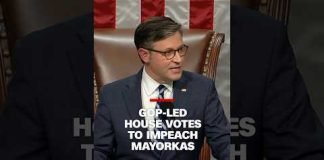GOP-led House votes to impeach Mayorkas