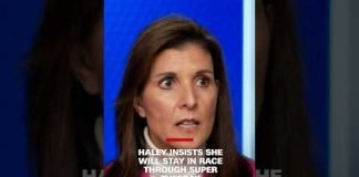 Haley insists she will stay in race through Super Tuesday