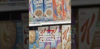 Is money tight? Kellogg’s says eat cereal for dinner