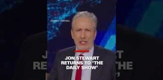 Jon Stewart returns to ‘The Daily Show’