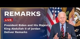 President Biden and His Majesty King Abdullah II of Jordan Deliver Remarks