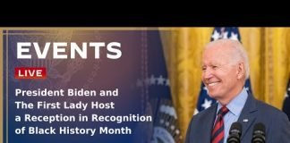 President Biden and The First Lady Host a Reception in Recognition of Black History Month