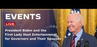 President Biden and the First Lady Host Entertainment for Governors and Their Spouses