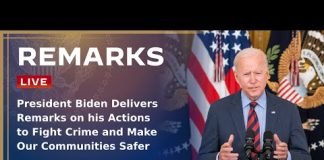 President Biden Delivers Remarks on his Actions to Fight Crime and Make Our Communities Safer
