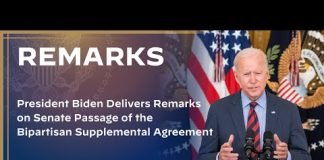 President Biden Delivers Remarks on Senate Passage of the Bipartisan Supplemental Agreement