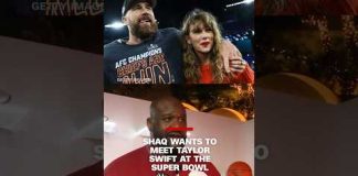 Shaq wants to meet Taylor Swift at the Super Bowl