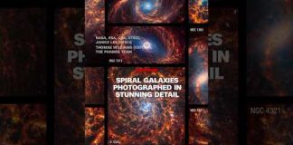 Spiral galaxies photographed in stunning detail
