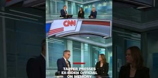 Tapper presses ex-Biden official on memory lapses