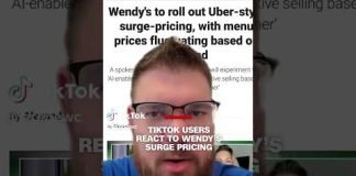 TikTok users react to Wendy's surge pricing