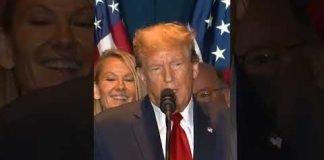Trump warns of border crisis in South Carolina victory speech