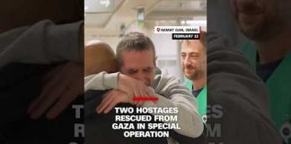 Two hostages rescued from Gaza in special operation