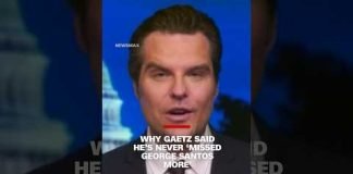Why Gaetz said he’s never ‘missed George Santos more’