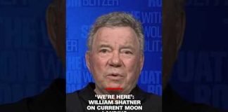 William Shatner on current moon landing