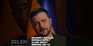 Zelensky refutes Republican’s claim about sending aid to Ukraine