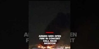 Armed men open fire in concert hall near Moscow