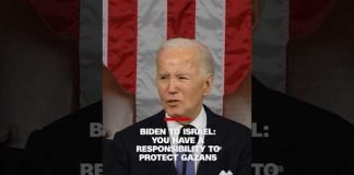 Biden to Israel: You have a responsibility to protect Gazans