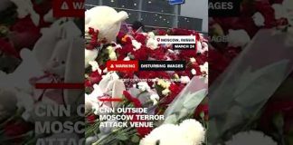 CNN outside Moscow terror attack venue