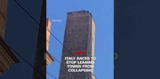 Italy races to stop leaning tower from collapsing