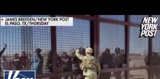 Migrants storm border, attack National Guard troops