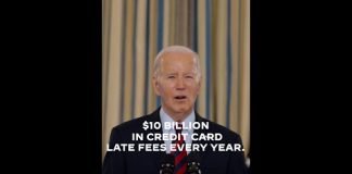 President Biden Announces Decrease in Credit Card Late Fees