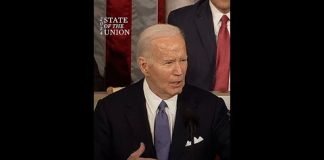 President Biden delivers remarks at the State of the Union.