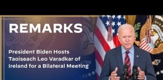 President Biden Hosts Taoiseach Leo Varadkar of Ireland for a Bilateral Meeting