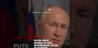 Putin says Russia is not interfering in US elections