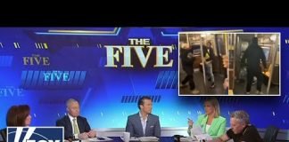 'The Five' reacts to 'shocking' footage of subway fight turned shooting