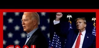 Trump and Biden deliver starkly opposing Easter day messages