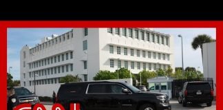 Trump in Florida court for classified documents case hearing