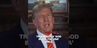Trump sells 'God Bless the USA' Bible
