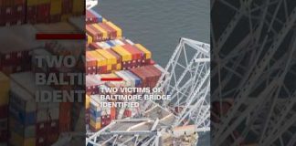 Two victims of Baltimore bridge collapse identified #cnn #news