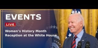 Women’s History Month Reception at the White House