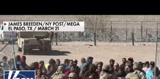 222 migrants charged with inciting a riot after storming border