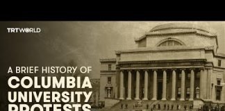 A brief history of Columbia University protests