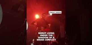 Beirut living under the shadow of a wider conflict