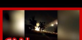 Dramatic video shows outgoing Hezbollah rockets from Lebanon toward Israeli military
