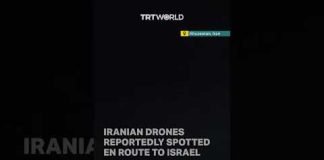 Drones in Iranian skies amid attack on Israel