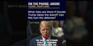 'He will be found guilty': former prosecutor on risk of Trump taking the stand
