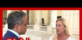 Hear Marjorie Taylor Greene tell CNN about letter to oust Speaker Johnson