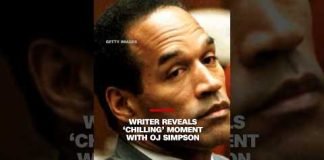 Hear writer reveal ‘chilling’ moment with OJ Simpson