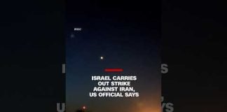 Israel carries out strike against Iran, US official says