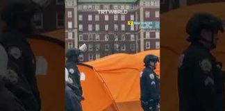 NY police arrest over 100 Columbia University students protesting Israel’s war on Gaza