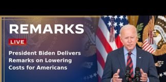 President Biden Delivers Remarks on Lowering Costs for Americans