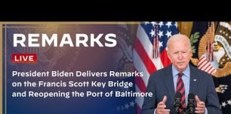 President Biden Delivers Remarks on the Francis Scott Key Bridge and Reopening the Port of Baltimore
