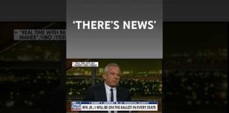 RFK Jr. tells Bill Maher he will be on ballot in every state #shorts