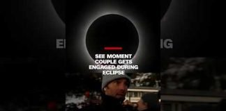 See moment couple gets engaged during eclipse